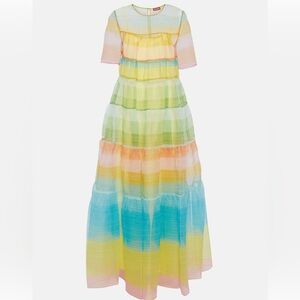 Staud Colorful Flowy Maxi Dress